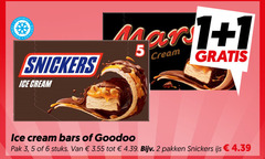  1 2 3 5 6 diep vries snickers ice cream bars pak stuks pakken ijs 