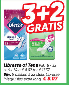 klik op dit plaatje voor een vergroting en voor vergelijkbare aanbiedingen gerelateerd aan
2 3 5 6 22 32 libresse dailies fresh liners dryness normal new thinner absorbent tena pak stuks pakken 2 3 5 6 22 32 libresse dailies fresh liners dryness normal new thinner absorbent tena pak stuks pakken