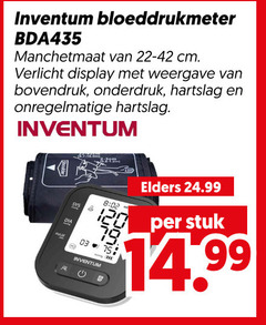 klik op dit plaatje voor een vergroting en voor vergelijkbare aanbiedingen gerelateerd aan
inventum bloeddrukmeter cm verlicht display weergave bovendruk onderdruk hartslag onregelmatige pulse 8 02 elders stuk inventum bloeddrukmeter cm verlicht display weergave bovendruk onderdruk hartslag onregelmatige pulse 8 02 elders stuk
