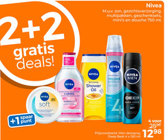  2 4 15 25 55 150 400 750 deals sans frotter nivea new formula water eau caring ht ogen lippen visage yeux spaar 1 punt soft daily uv hydratante sensation fraicheur avec protection corps voedende fris dagelijkse bescherming handen complex change make up removal cleansing moisture lock and smooth skin zon gezichtsverzorging multipakken geschenksets douche ml drying out shower oil styling spray volume hold silicone men vitamins oils book fun your cheveux level precision technologie deep black carbon beat anti transpirant bacterial deospray 