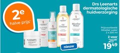  2 50 200 dermatologische huidverzorging 2e halve dermatoloog droge huid zalf day night cream suncare spray oil cleanser water cleanses without drying out skin dry and removes eye makeup normal sensitive perfume with almond for face eyes ml 