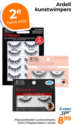  2 5 12 kunstwimpers 2e halve professional original feathered with le la wimper originali puma pairs naked lashes blends demi black duo adhesive lightweight stuks 