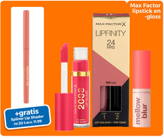 klik op dit plaatje voor een vergroting en voor vergelijkbare aanbiedingen gerelateerd aan
1 2 24 160 factor calorie lip glazen lipfinity lipstick gloss iced shader t.w.v. step colour top coat mellow 1 2 24 160 factor calorie lip glazen lipfinity lipstick gloss iced shader t.w.v. step colour top coat mellow