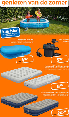 klik op dit plaatje voor een vergroting en voor vergelijkbare aanbiedingen gerelateerd aan
1 2 22 genieten zomer klik speelgoed zwembad overtrek l cm xl elektrische pomp bestway luchtbed persoons luxe 1 2 22 genieten zomer klik speelgoed zwembad overtrek l cm xl elektrische pomp bestway luchtbed persoons luxe