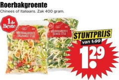  400 roerbakgroente chinees italiaans zak italiaanse stijl chinese 