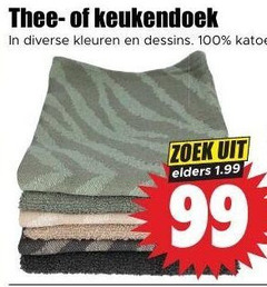  99 100 thee keukendoek kleuren dessins katoen zoek elders 