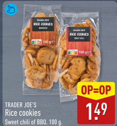 100 trader rice barbecue ge sweet chili bbq 