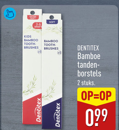  2 soft 3-6 years kids bamboo bamboe tanden borstels stuks 