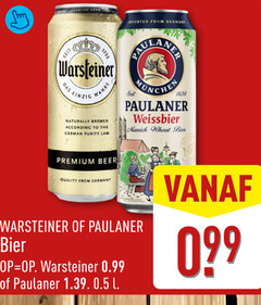  warsteiner blikjes bier speciaalbieren premium deer imported from seit das einzig wahre naturally brewed to german purity paulaner weissbier munich wheat beha beer quality germany l 