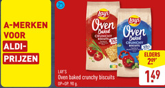  lays chips 35 90 merken oven baked crunchy biscuits tomato spring onion flavour less nutri score paprika mediterranean herbs elders 2.0 