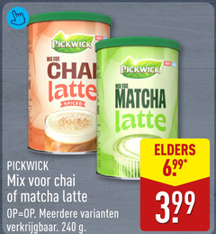  pickwick thee 240 mix for chai hot latte spiced meerdere elders 