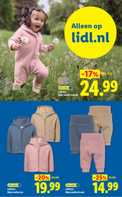  lidl.nl online lupilu baby wollen overall jas broek 