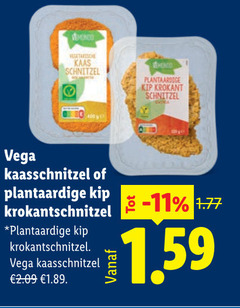  400 vemondo kaas schnitzel plantaardige kip krokant vega kaasschnitzel krokantschnitzel 