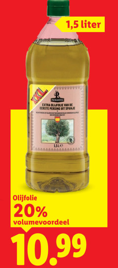  olijfolie 20 1 5 liter persing spanje volumevoordeel 