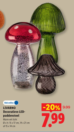 klik op dit plaatje voor een vergroting en voor vergelijkbare aanbiedingen gerelateerd aan
14 15 17 online livarno decoratieve led paddenstoel warm wit licht cm 14 15 17 online livarno decoratieve led paddenstoel warm wit licht cm