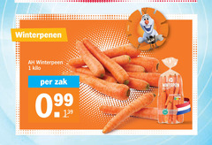  1 winterpeen kilo zak olaf 