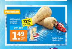  32 219 400 pastinaken biologisch pastinaak zak light bliksem mcqueen 