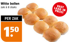  bolletjes 8 150 witte bollen zak stuks vast laag 