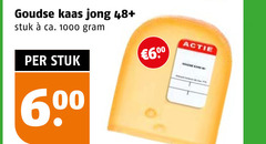  kaas 1000 goudse jong 48 stuk ca. 6 00 