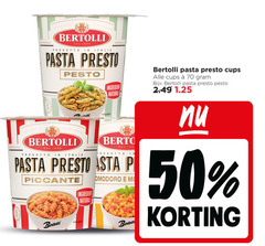  bertolli pasta 50 lucca toscana prodotto italia presto pesto ingredient natural serving suggestion bata piccante cups 