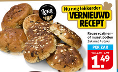 klik op dit plaatje voor een vergroting en voor vergelijkbare aanbiedingen gerelateerd aan
mueslibolletjes 4 warme bakker vernieuwd recept rozijnen mueslibollen zak stuks mueslibolletjes 4 warme bakker vernieuwd recept rozijnen mueslibollen zak stuks