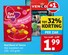klik op dit plaatje voor een vergroting en voor vergelijkbare aanbiedingen gerelateerd aan
venco red band drop winegums 32 natuurlijke duo zoet fris kleur smaakstoffen stazakken 150-245 plant 1 droptoppers messenzegel zak venco red band drop winegums 32 natuurlijke duo zoet fris kleur smaakstoffen stazakken 150-245 plant 1 droptoppers messenzegel zak
