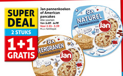  jan pannenkoeken 1 2 20 super american deal stuks pancakes soorten 8x meergranen naturel genieten terug 