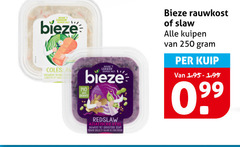  140 250 bieze coleslaw rauwkost fresh groente kuip aziatische stijl geroosterde sesam sesame grille salade rouge 