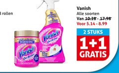  vanish vlekkenverwijderaar 1 2 rollen des la utilisation sans action 2x kracht hardnekkige vlekken soorten stuks 