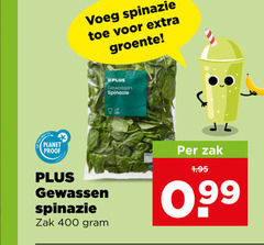 klik op dit plaatje voor een vergroting en voor vergelijkbare aanbiedingen gerelateerd aan
spinazie 400 groente gewassen planet proof zak spinazie 400 groente gewassen planet proof zak