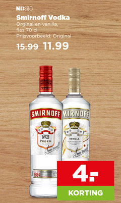 klik op dit plaatje voor een vergroting en voor vergelijkbare aanbiedingen gerelateerd aan
smirnoff wodka 1864 nix18 vodka orginal vanilla fles original times filtered triple distilled flavoured smirnoff wodka 1864 nix18 vodka orginal vanilla fles original times filtered triple distilled flavoured
