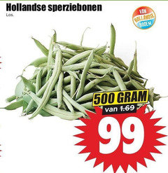  sperziebonen 99 500 hollandse bodem 