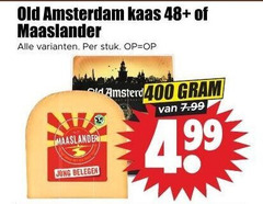  maaslander old amsterdam kaas 400 48 stuk jong belegen 