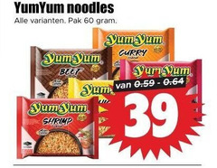  yum noodles 60 yumyum pak curry beer shrimp 