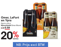  omer lefort speciaalbieren 4 20 33 pak blond tripel le fort traditional happy 