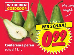  1 nieuwe oogst conference peren schaal kilo 