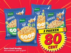  knorr noodles 2 10 80 groente kip be klaar go good pak noodle pakken cent 