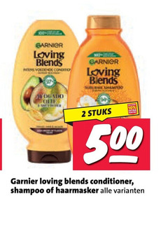  garnier loving blends shampoo conditioner 2 500 stuks haarmasker 
