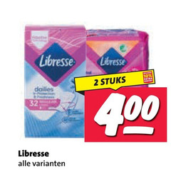 klik op dit plaatje voor een vergroting en voor vergelijkbare aanbiedingen gerelateerd aan
libresse inlegkruisjes maandverband 2 10 32 stuks libresse inlegkruisjes maandverband 2 10 32 stuks