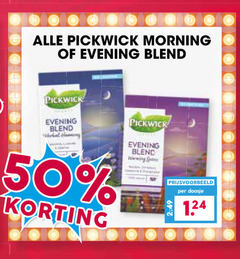  pickwick thee 50 morning blend herbal doosje 
