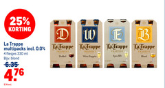 klik op dit plaatje voor een vergroting en voor vergelijkbare aanbiedingen gerelateerd aan
la trappe speciaalbieren 4 7 25 330 id b multipacks 0.0 trappen ml blond trappist dubbel oph witte 330ml 5 4x la trappe speciaalbieren 4 7 25 330 id b multipacks 0.0 trappen ml blond trappist dubbel oph witte 330ml 5 4x
