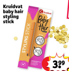 klik op dit plaatje voor een vergroting en voor vergelijkbare aanbiedingen gerelateerd aan
kruidvat baby hair styling stick before after bye approved plakt verzwaart haar colle pas les cheveux kruidvat baby hair styling stick before after bye approved plakt verzwaart haar colle pas les cheveux
