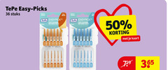  tepe tandenstokers 36 50 easy picks stuks sweden cleaning size l kaart 
