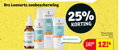 drs leenarts zonnebrandolie 25 50 zonbescherming dermatoloog sun care uvb uva tanning drops for face body normal sensitive skin perfume free bronzing effect suncare spray bescherming gevoelige huid parfumvrij waterresistent smeert high protection schutz haute water resistant white cast resistance spf50 ml 