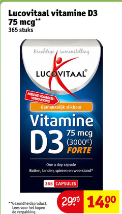 klik op dit plaatje voor een vergroting en voor vergelijkbare aanbiedingen gerelateerd aan
lucovitaal vitamine stuks samenstelling nieuwe voordeel slikbaar forte one day capsule botten tanden spieren weerstand capsules gezondheidsproduct lees lucovitaal vitamine stuks samenstelling nieuwe voordeel slikbaar forte one day capsule botten tanden spieren weerstand capsules gezondheidsproduct lees