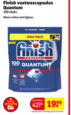 klik op dit plaatje voor een vergroting en voor vergelijkbare aanbiedingen gerelateerd aan
1 100 finish vaatwascapsules quantum stuks online merk nouvelle formule nieuwe giga pack capsules powerball emballage recyclable grotendeels recyclebare efficace oplossend verzending les taches graisse effectief vetvlekken 1 100 finish vaatwascapsules quantum stuks online merk nouvelle formule nieuwe giga pack capsules powerball emballage recyclable grotendeels recyclebare efficace oplossend verzending les taches graisse effectief vetvlekken