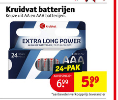 klik op dit plaatje voor een vergroting en voor vergelijkbare aanbiedingen gerelateerd aan
kruidvat huismerk batterijen 24 aa aaa power alkaline piles alcalines stuks pieces 1.5v pak kruidvat huismerk batterijen 24 aa aaa power alkaline piles alcalines stuks pieces 1.5v pak