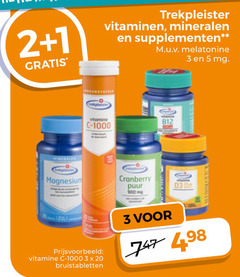 klik op dit plaatje voor een vergroting en voor vergelijkbare aanbiedingen gerelateerd aan
1 2 3 5 20 1000 trekpleister vitaminen mineralen supplementen melatonine mg magnesium cranberry puur vitamine bruistabletten 1 2 3 5 20 1000 trekpleister vitaminen mineralen supplementen melatonine mg magnesium cranberry puur vitamine bruistabletten