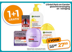  1 2 5 40 garnier paris revitalift laser tri visage serum vitamine gel nettoyant booster glow acid gezichtsverzorging reiniging filler hyaluronzuur anti rimpel bescherm aqua fluid spf30 lasting wonder tint protect brighten ml 