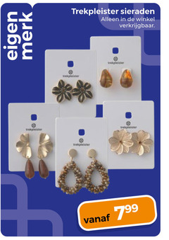  merk trekpleister sieraden 